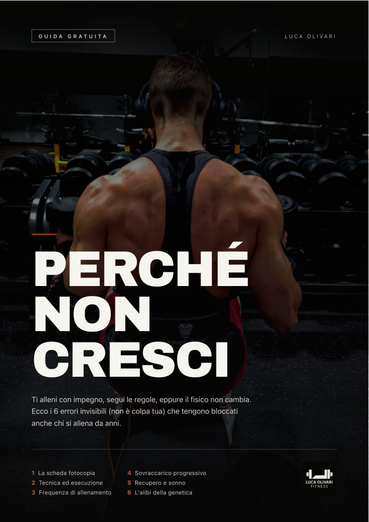 Copertina della guida Perché non cresci